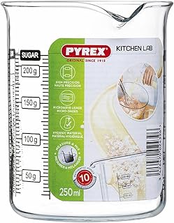 ¡Imperdible! Accesorios Recomendados: Vaso Medidor Pyrex Kitchen Lab de 250 ml para una Cocina Perfecta