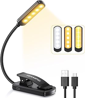 Descubre las Mejores Alternativas a la TEAMPD Luz de Lectura: 10 LEDs, 3 Colores y Flexibilidad para Leer Cómodamente en Cualquier Lugar