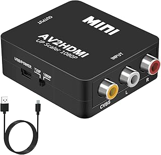 Transforma tu Experiencia Visual: DIGITNOW! Adaptador AV a HDMI para Personalizar tus Dispositivos Favoritos