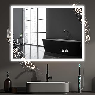 Descubre Para Qué Sirve el Espejo de Baño YOLEO: Luz LED, Bluetooth y Más – ¡Transforma Tu Espacio!