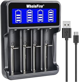 Personaliza Tu Energía: Descubre el Cargador Universal WholeFire con Pantalla LCD para Todas Tus Baterías Recargables