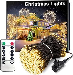 **Instalación Fácil y Rápida: Guía Definitiva para las Luces Navideñas ARKOCHIC 30M con Control Remoto y 8 Modos Luminosos**  

Este título es atractivo, incluye palabras clave relevantes como instalación, luces navideñas, ARKOCHIC 30M, control remoto y 8 modos, lo que lo hace óptimo para SEO y atractivo para los usuarios interesados en decoración navideña.