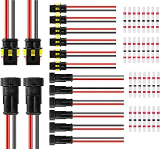 Mejora tus Conexiones Eléctricas: Descubre el HUAZIZ Conector Impermeable de 8 Pares para Automóviles, Motos y Barcos