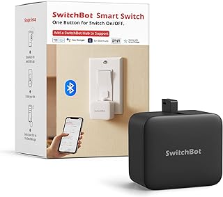 Repara tu Hogar: Potencia Tu Conectividad con SwitchBot Smart Switch Button Pusher – Controla Todo con un Toque desde Tu Móvil