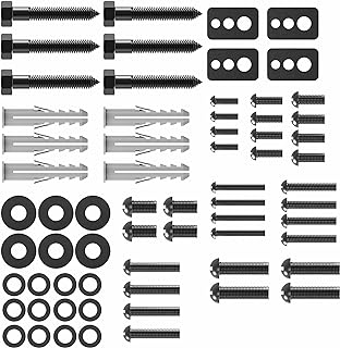 ¡Revoluciona tu Montaje de TV! Descubre el Nuevo Conecto Vesa: Juego de Tornillos de 66 Piezas para un Soporte Perfecto y Seguro