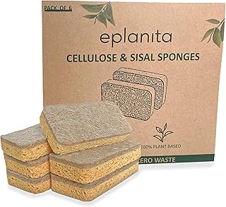 Descubre por qué las Esponjas Eplanita son el nuevo Must-Have Ecológico para tu Cocina y Baño: ¡Biodegradables y Antiarañazos!