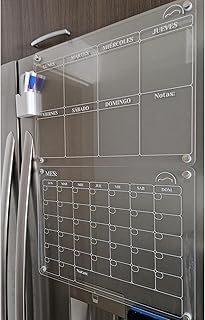 Maximiza la Vida Útil de tu Organización: Descubre el MATE HOME® Set Calendario Magnético y Planificador Semanal para una Cocina Siempre Ordenada